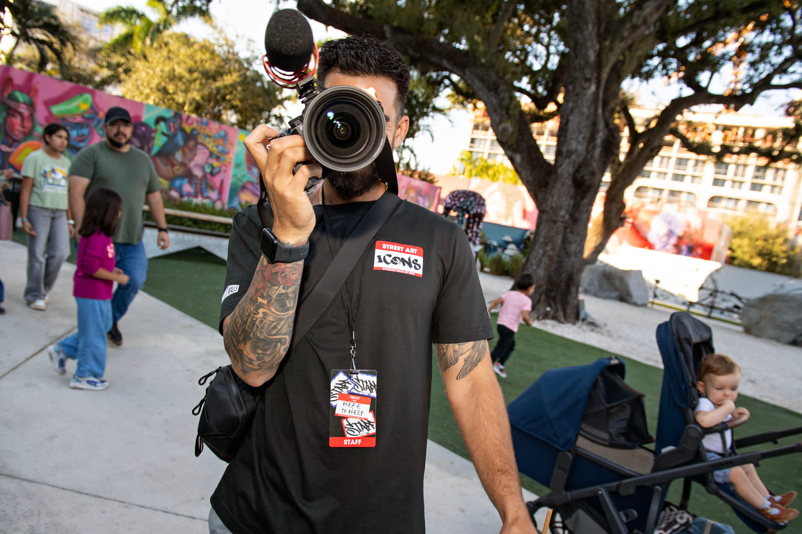 Zu Group filming on location