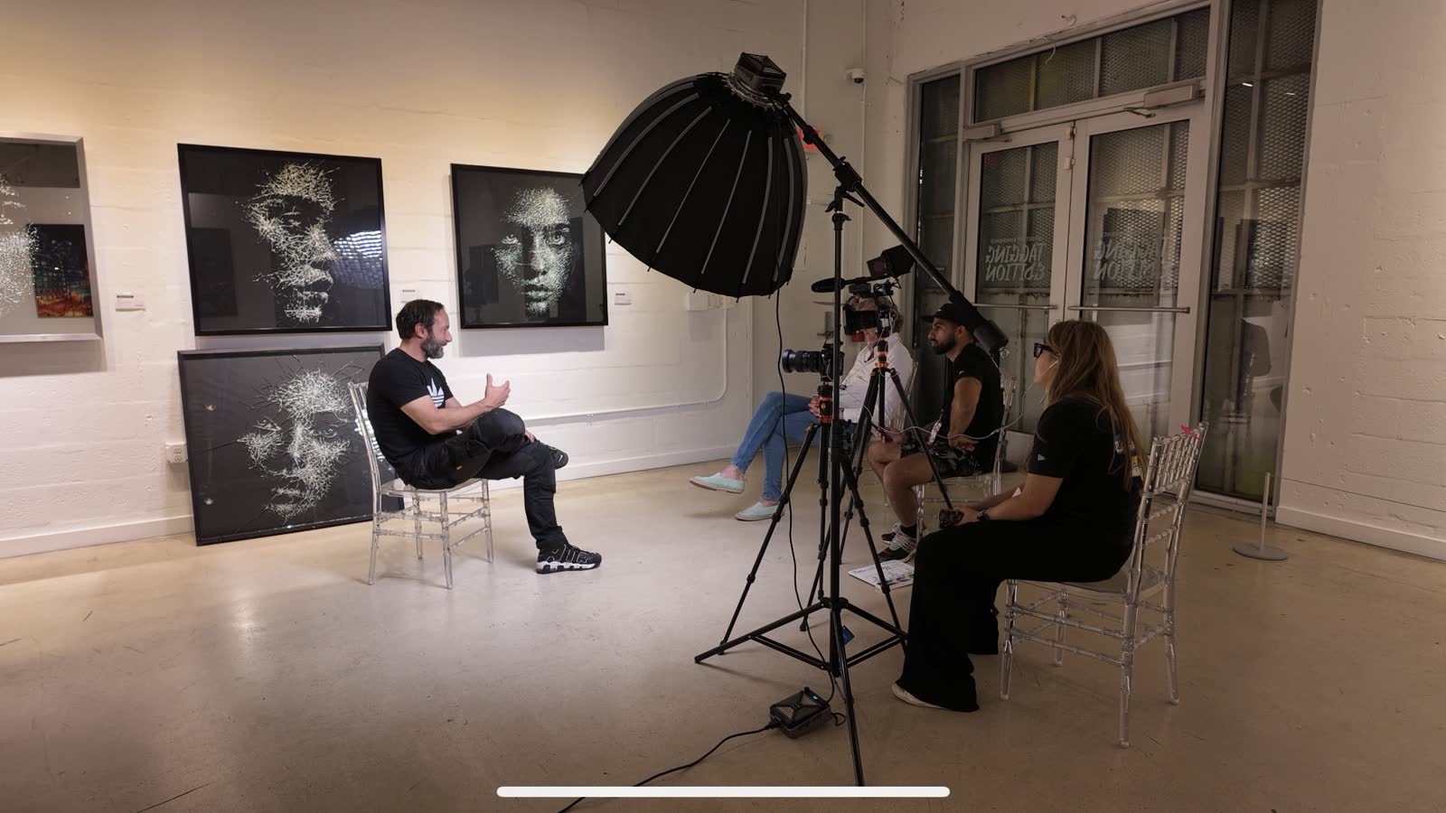 Zu Group producing an interview