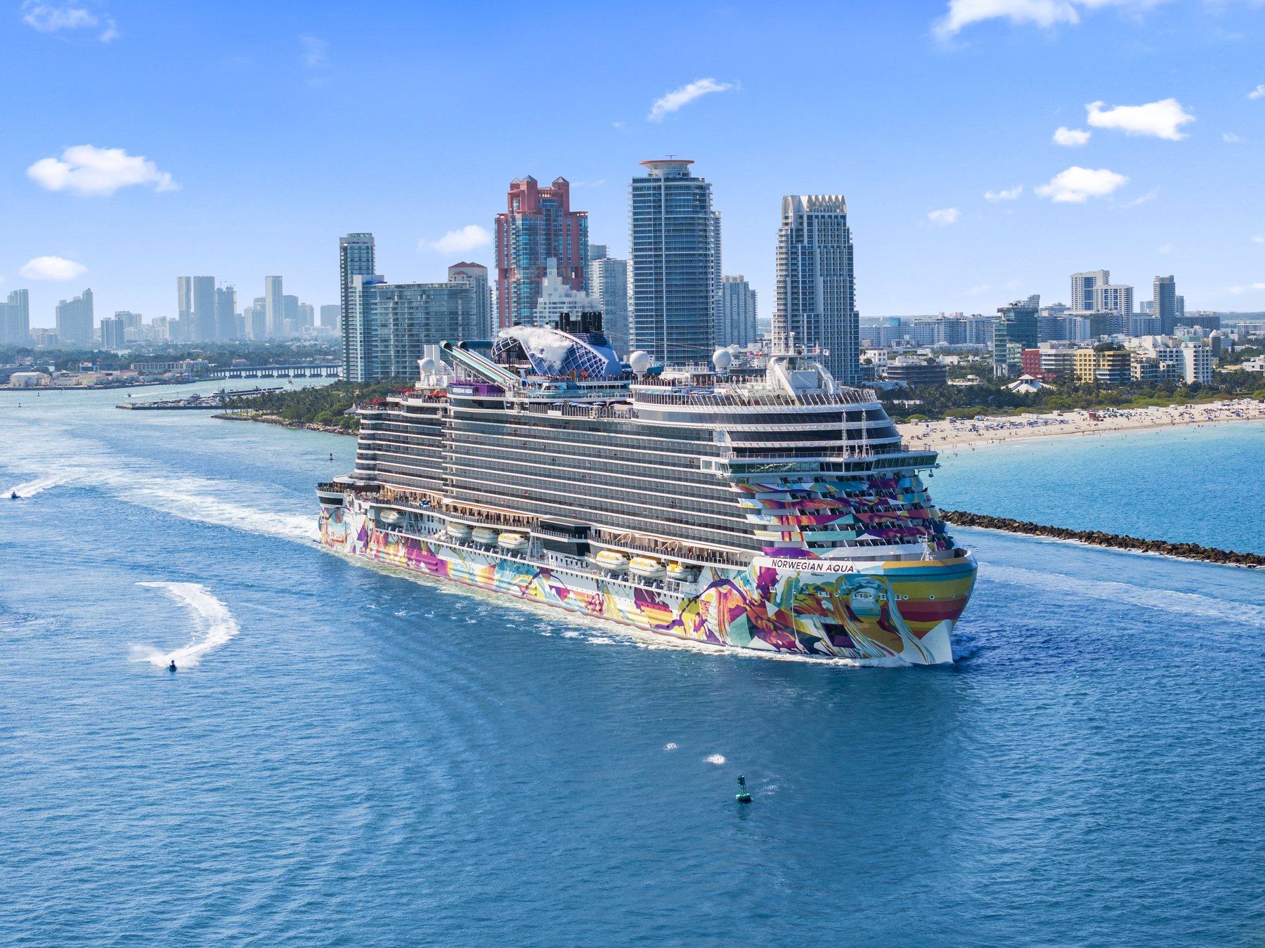 PortMiami aerial photographed by Zu Group