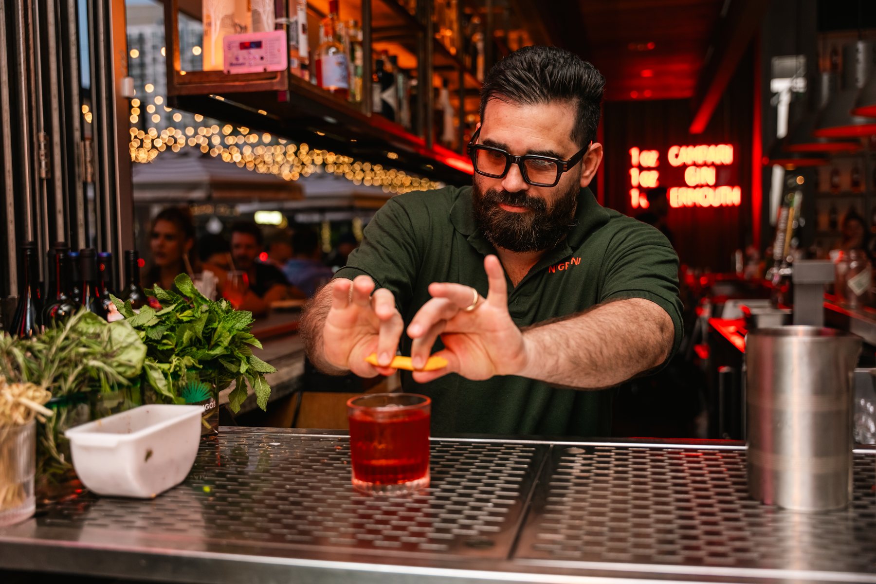 Cocktail program photographed by Zu Group