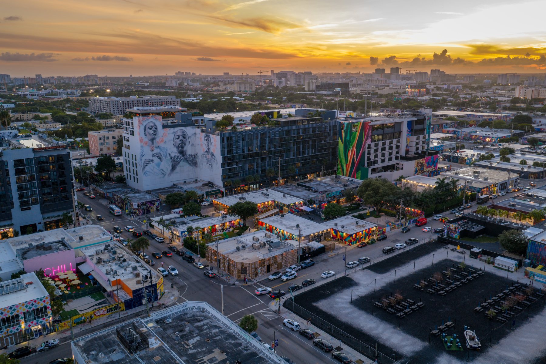 Art Week aerial photographed by Zu Group