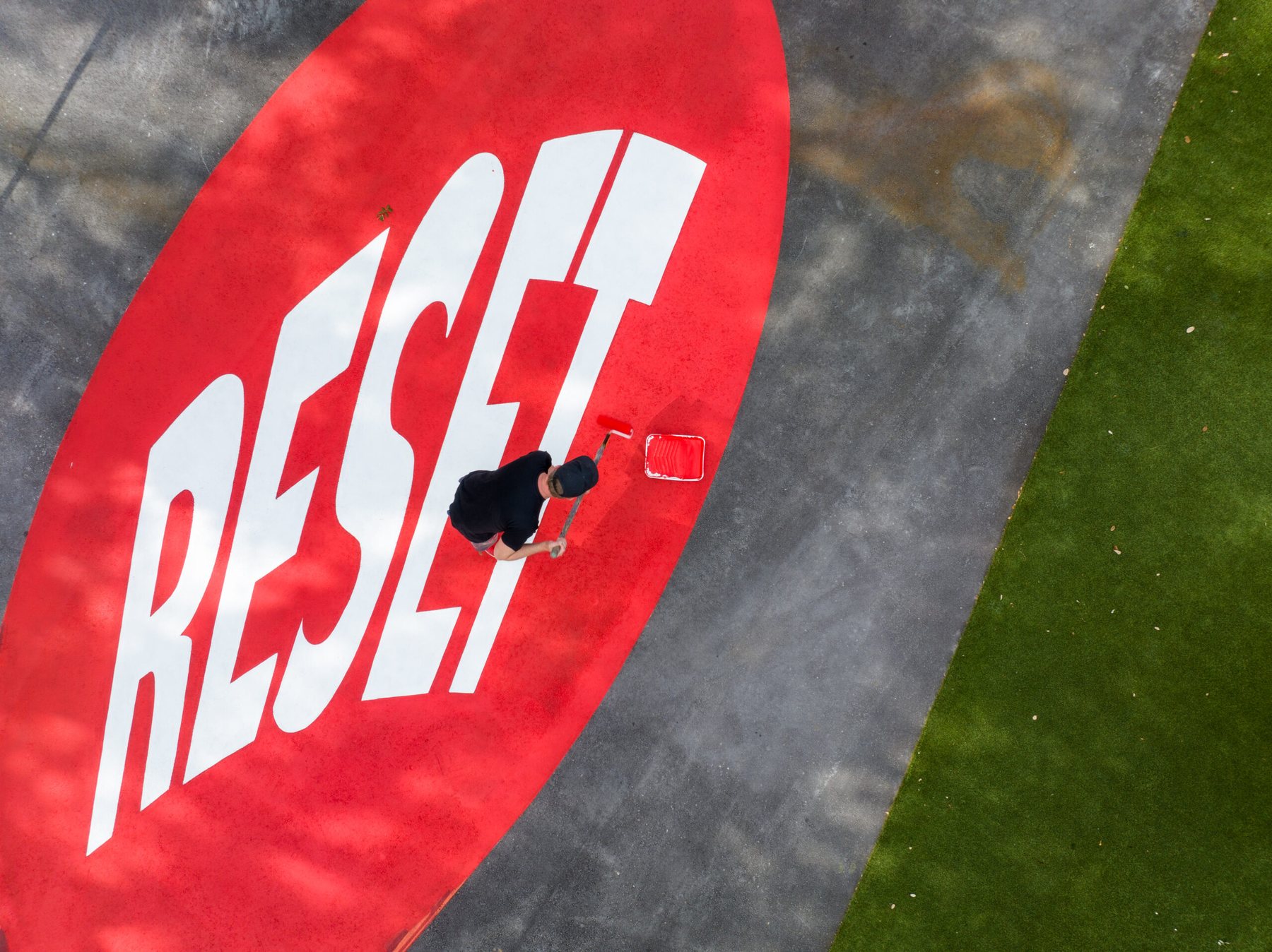 Aerial brand detail photographed by Zu Group