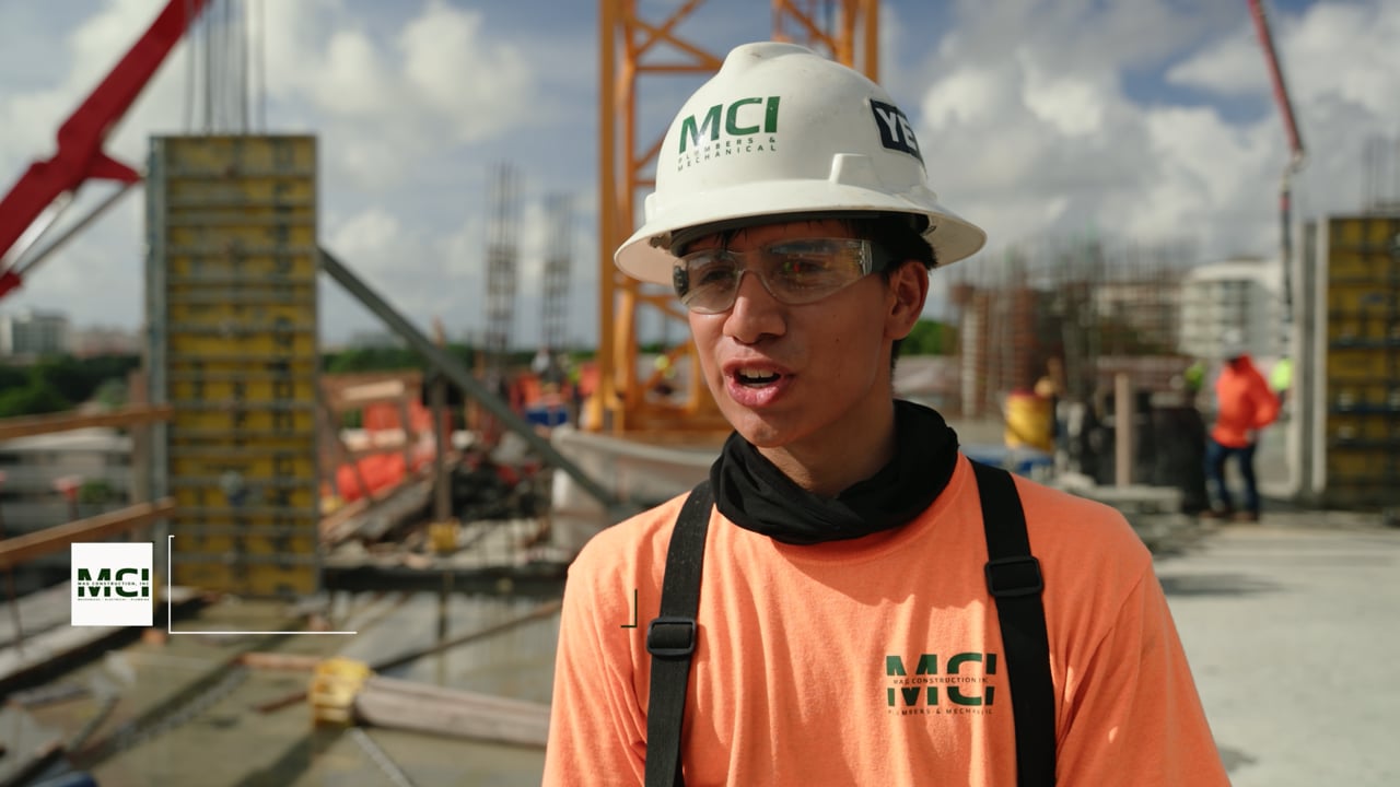 Gael Ramos in the MCI employee spotlight film