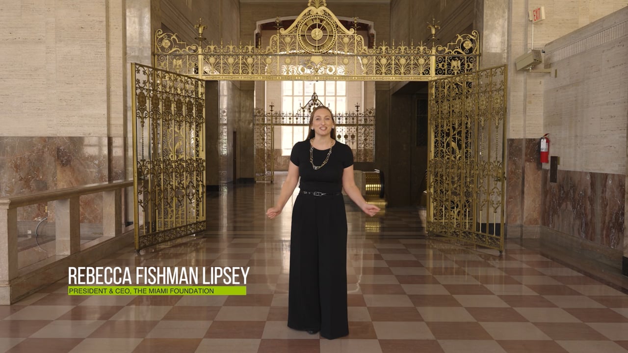 Miami Foundation interview featured in the community brand film